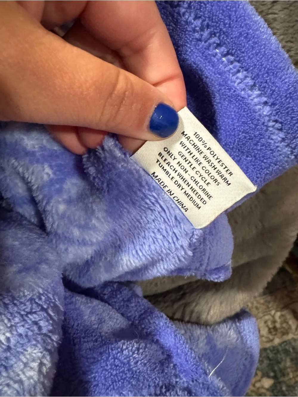 Vera Bradley plush throw